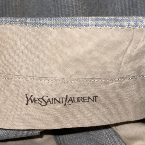 Yves Saint Laurent Vintage 1970’s Flare Trousers & Matching Vest - Picture 10 of 11